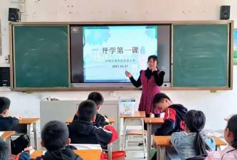龙门县平陵镇明思希望小学阅读区