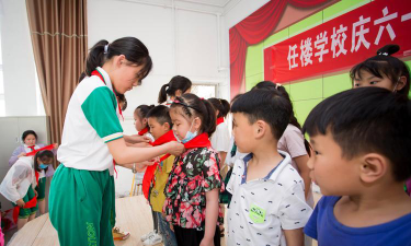 淮北市烈山区会楼小学阅读区