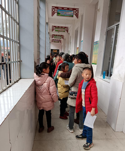 留隍小东小学阅读区