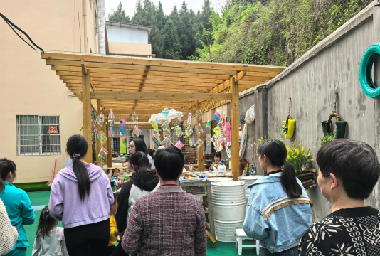 双流县园丁幼儿园阅读区