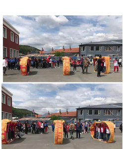 吉林省蛟河市漂河镇青背九年制学校阅读区