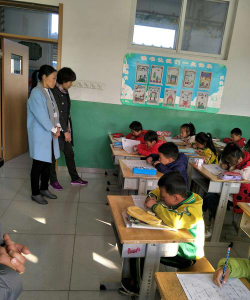 莱西市日庄镇中心小学阅读区