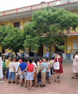 银坑中心小学阅读区