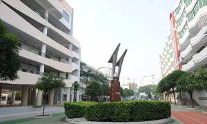 南宁市天桃实验学校(初中部)阅读区