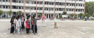 河洲中心小学阅读区