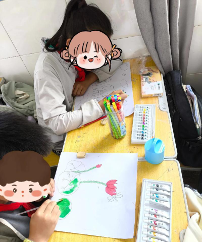 曲溪镇云南小学阅读区