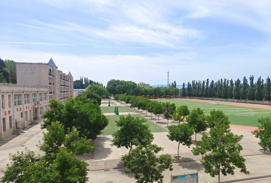 洮南市那金镇中学阅读区
