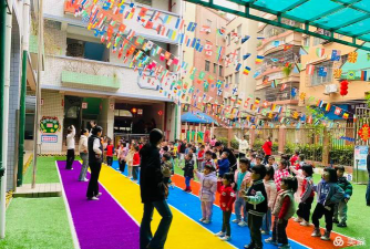 深圳市宝安区沙井街道鸿桥金贝和一幼儿园阅读区