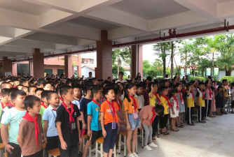 广丰县沙田镇中心小学阅读区