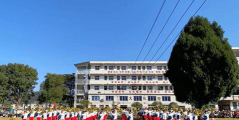 彩塘镇崇广小学阅读区