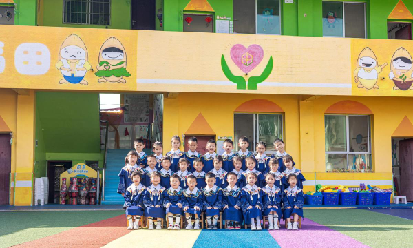 汉川市韩集乡乡直机关宝贝双语艺术幼儿园阅读区