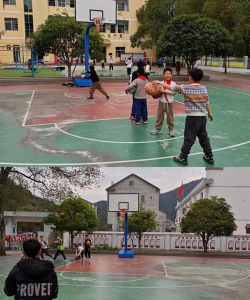 波阳县莲山乡中心小学阅读区