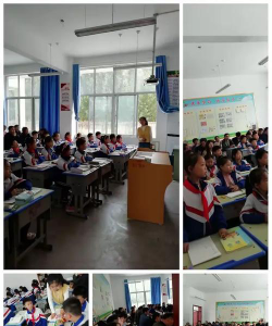山东省新泰市石莱镇中心小学阅读区