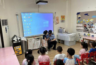 济南市公安局幼儿园阅读区