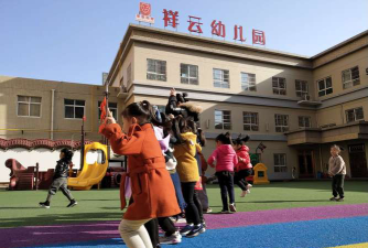 云锡新冠采选厂幼儿园阅读区