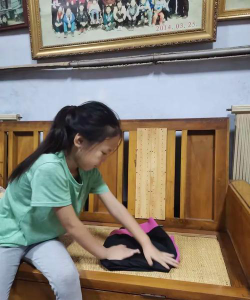 莱城区羊里镇中心小学阅读区