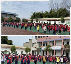 仪陇县灯塔乡小学校阅读区
