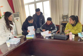 五河县张集初级中学阅读区