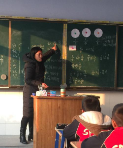 理合乡中心小学阅读区