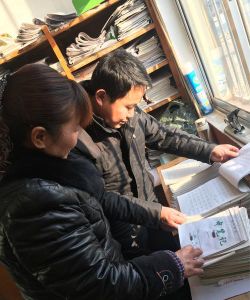 东昌府区朱老庄乡中心小学阅读区