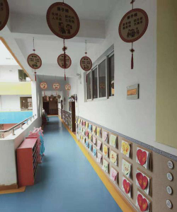 孝昌县小河镇艺术幼儿园阅读区