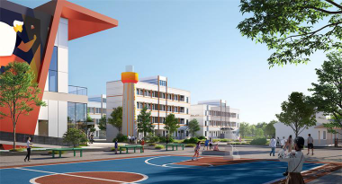 新袁中学阅读区