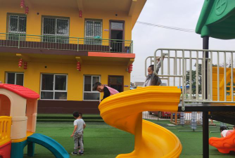 平度市中庄镇前洼幼儿园阅读区