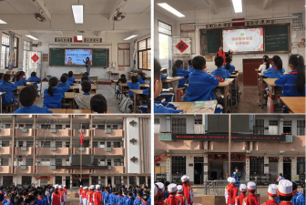 新兴县太平镇中黄小学阅读区