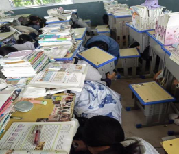 临泉县韦寨镇韦寨中心学校阅读区