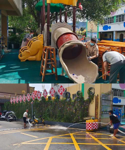 江城县小太阳幼稚园阅读区
