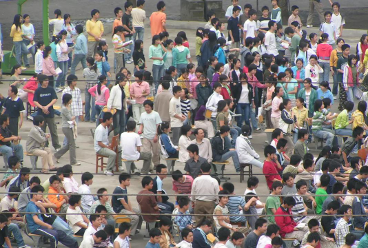 潭口镇坞埠初中阅读区