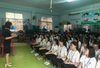 岭南师范学院幼儿园阅读区