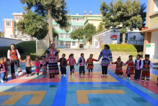 西畴县坪寨乡幼儿园阅读区