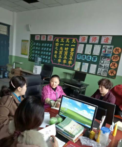 余桥中心小学阅读区