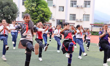 长安镇大乐小学阅读区