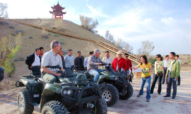 新疆兵团八师一五0团教育中心阅读区
