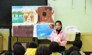 临洮县洮阳镇北关幼儿园阅读区