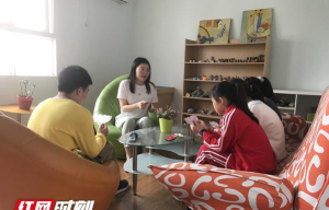 长沙市东晖小学阅读区
