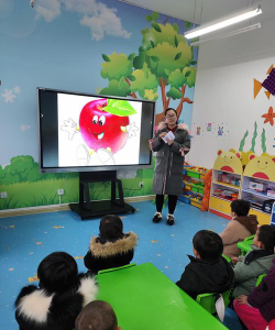 合水县杨坪乡中心幼儿园阅读区