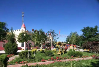 新疆生产建设兵团农三师四十一团幼儿园阅读区