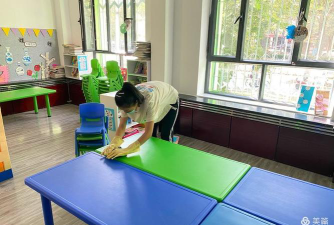 新疆高管局石河子管理处花蕾幼儿园阅读区