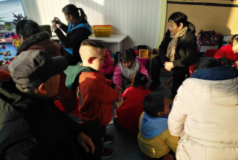 泰安市岱岳区道朗镇搬倒井幼儿园阅读区