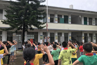 恭城瑶族自治县三江乡黄坪小学阅读区