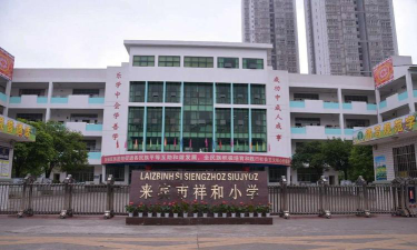 来宾县老明小学阅读区