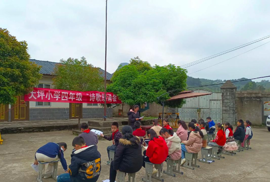 江津市支坪街道大庄小学阅读区