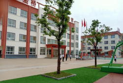桥沟镇中银希望小学阅读区
