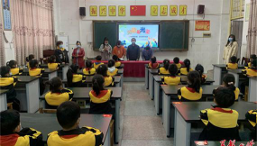 易俗河镇山塘小学阅读区
