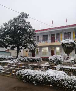旬阳县张坪乡中心小学阅读区