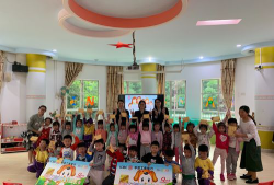 广州市穗花幼儿园阅读区