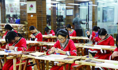 重庆彭水幼师职业教育中心阅读区